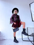 "MOONSTONE 4359" crop virsjaka - bordo